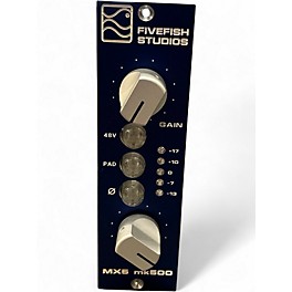 Used Five Fish MX5 mk500 Mic Preamp Rack Equipment