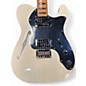 Used Squier Classic Vibe Telecaster Thinline Alpine White Hollow Body Electric Guitar