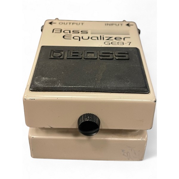 Used BOSS GEB7 7 Band Bass Equalizer Bass Effect Pedal