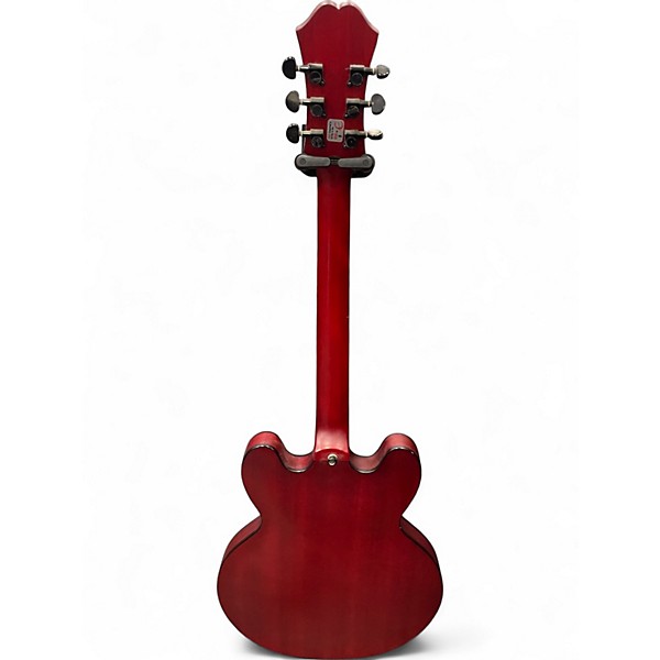 Used Epiphone Dot Studio Trans Red Hollow Body Electric Guitar