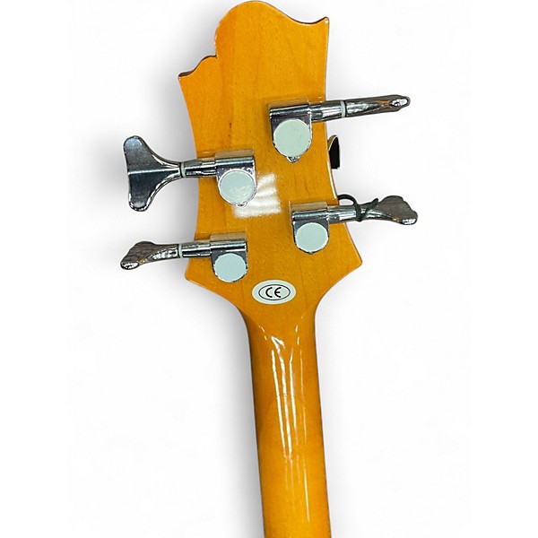 Used Greg Bennett Design by Samick AB-2 Natural Acoustic Bass Guitar