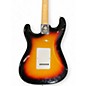 Used Donner Standard S style 2 Tone Sunburst Solid Body Electric Guitar