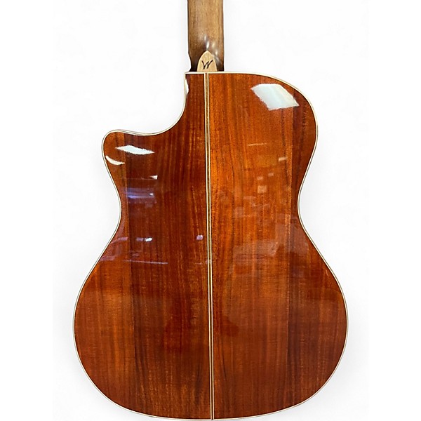 Used Washburn WCG25SCE Natural Acoustic Electric Guitar