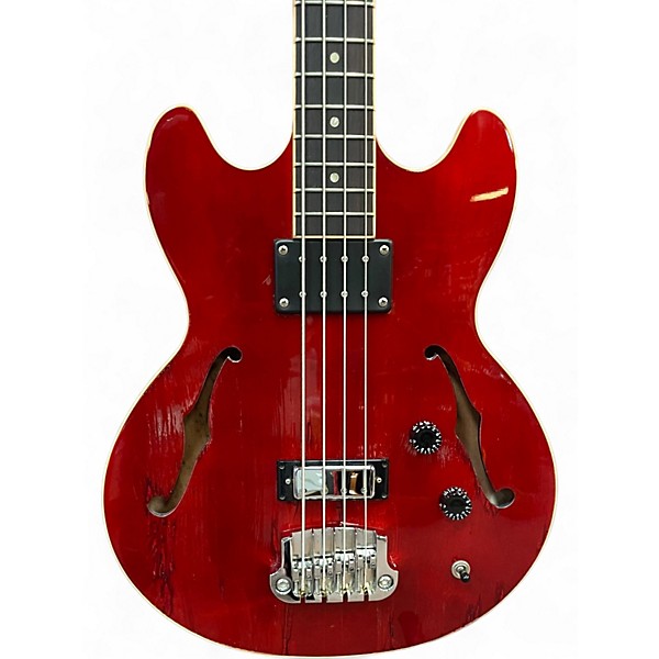 Used Gibson Midtown Wine Red Electric Bass Guitar