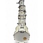 Used Pearl 7 Piece Decade Maple White Satin Pearl Drum Kit thumbnail