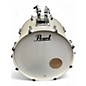 Used Pearl 7 Piece Decade Maple White Satin Pearl Drum Kit