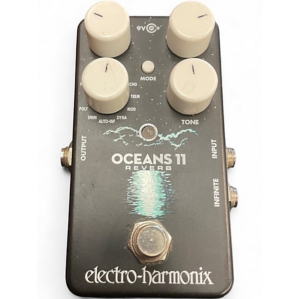 Used Electro-Harmonix Oceans 11 Reverb Effect Pedal