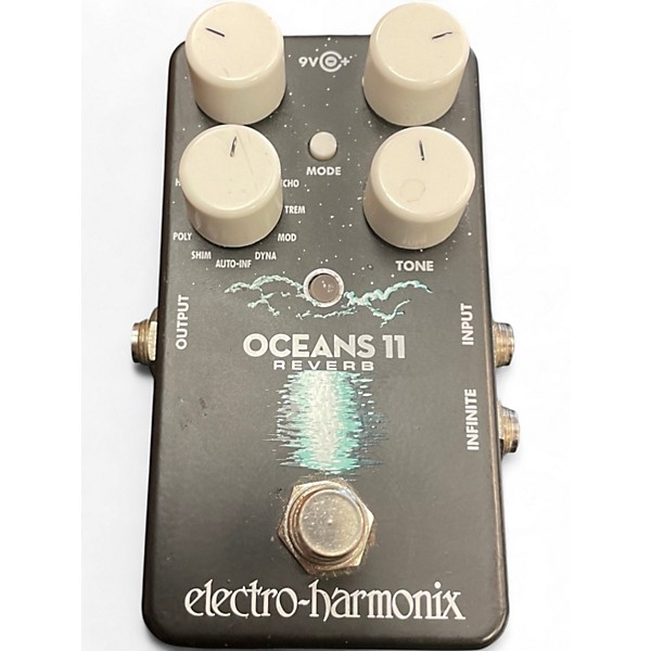 Used Electro-Harmonix Oceans 11 Reverb Effect Pedal