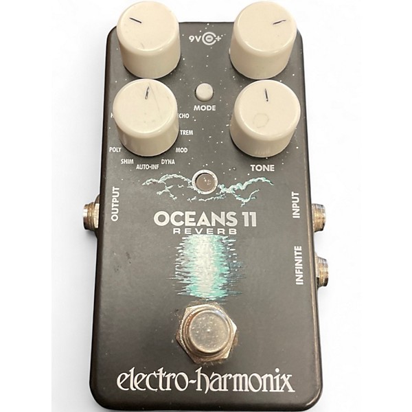 Used Electro-Harmonix Oceans 11 Reverb Effect Pedal