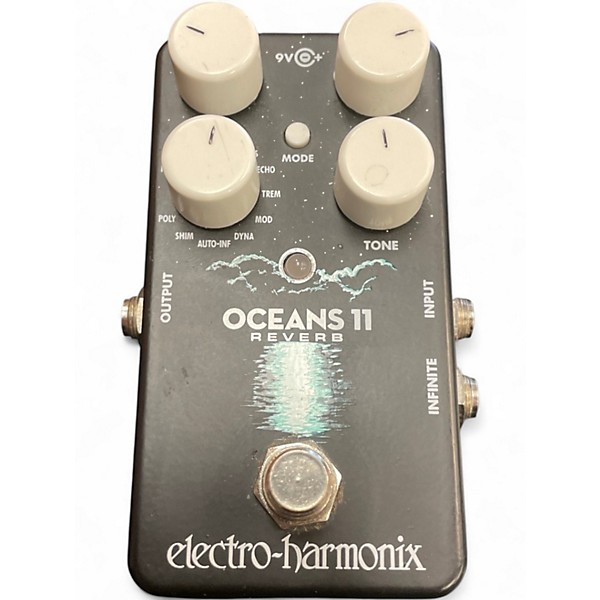 Used Electro-Harmonix Oceans 11 Reverb Effect Pedal