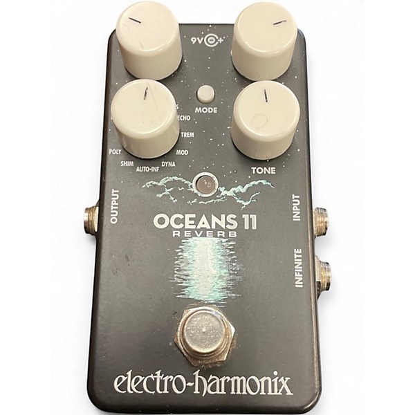 Used Electro-Harmonix Oceans 11 Reverb Effect Pedal