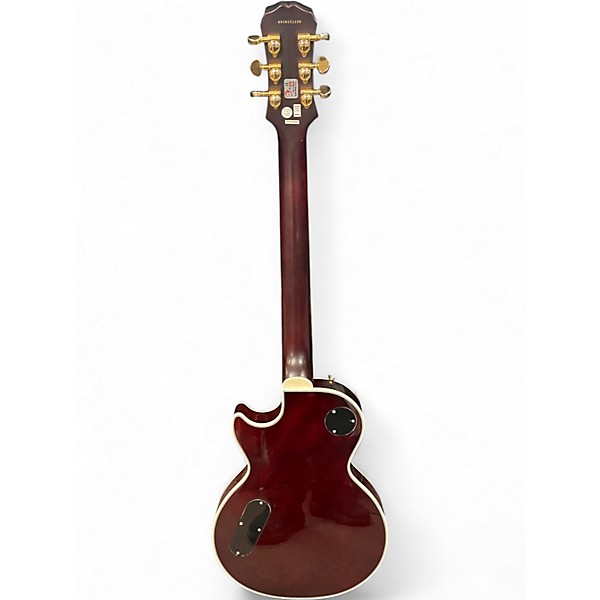 Used Epiphone Les Paul Custom GX Prophecy Black Cherry Solid Body Electric Guitar