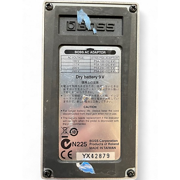 Used BOSS MT2 Metal Zone Distortion Effect Pedal