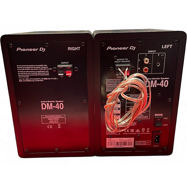 Used Pioneer DJ DM-40 Powered Monitor