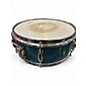 Used Slingerland 5.5X14 Sound King Blue Sparkle Drum thumbnail