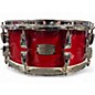 Used Yamaha 6X14 Absolute Snare Candy Apple Red Drum thumbnail