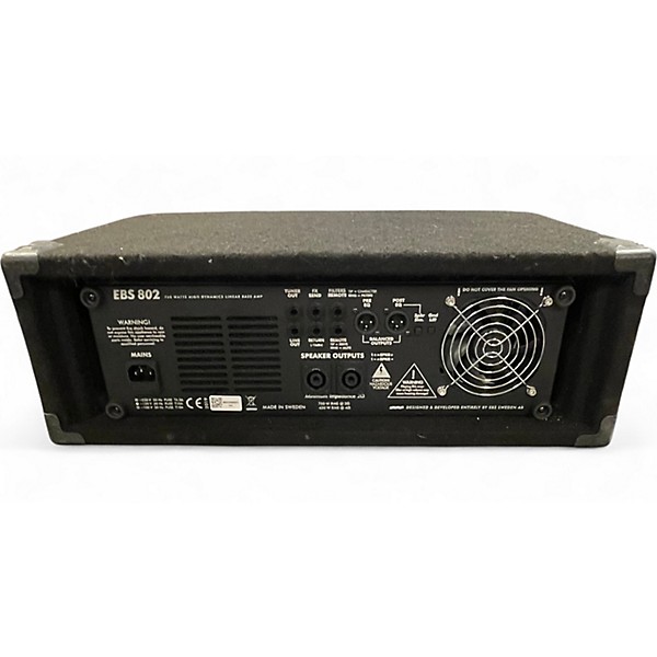Used EBS 802 Bass Amp Head