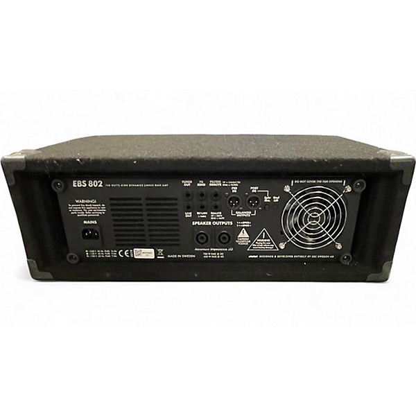 Used EBS 802 Bass Amp Head