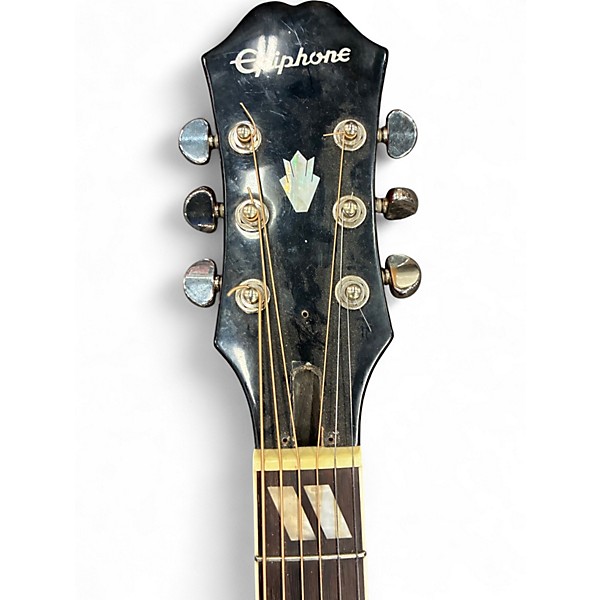 Used 2017 Epiphone Hummingbird Pro Sunburst Acoustic Electric Guitar