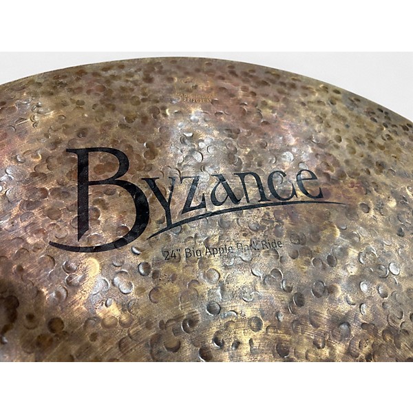 Used MEINL 24in Byzance Jazz Big Apple Ride Cymbal