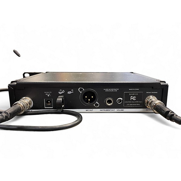 Used Shure BLX Receiver/Bodypack J10 Wireless System