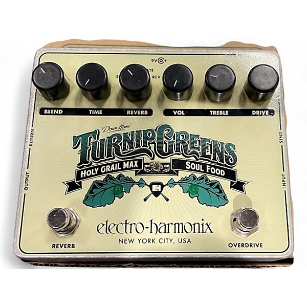 Used Electro-Harmonix Turnip Greens Effect Pedal