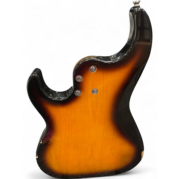 Used Greg Bennett Design by Samick CORSAIR MCR-1 2 Tone Sunburst Electric Bass Guitar
