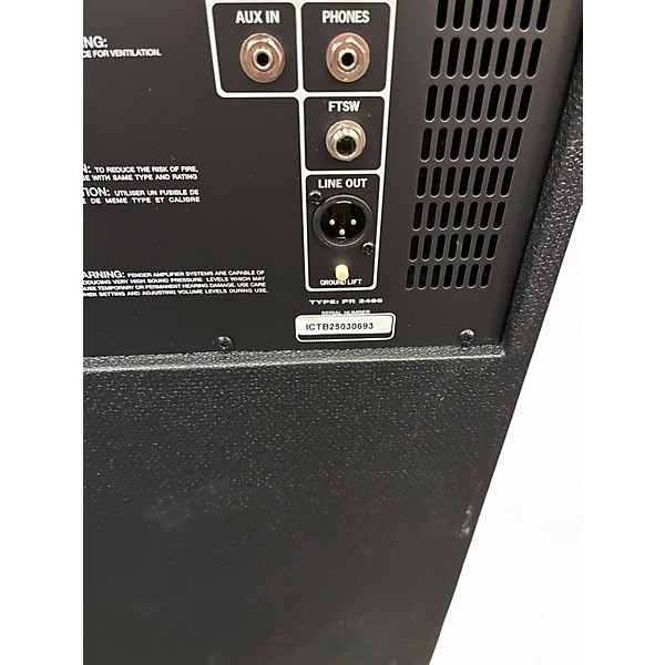 Used Fender Rumble 200 1x15 200W Bass Combo Amp