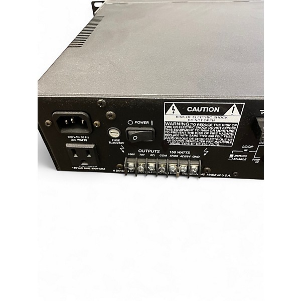 Used Peavey uma 1502 Power Amp