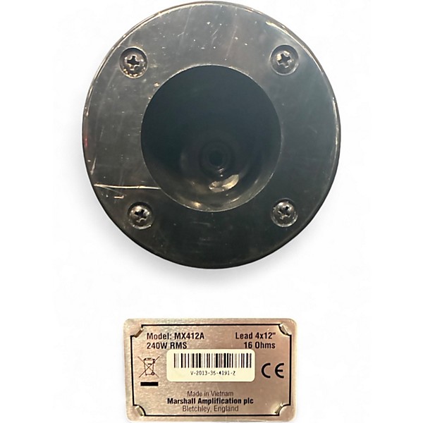 Used Marshall MX412A 240W 4x12 Guitar Cabinet