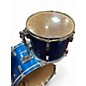 Used Rockland 2 Piece Drums blue Drum Kit