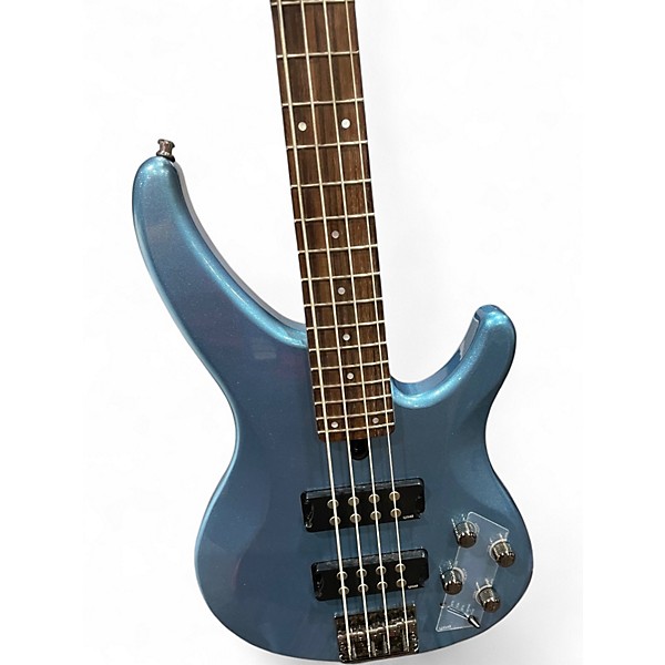 Used Yamaha TRBX304 Blue Sparkle Electric Bass Guitar