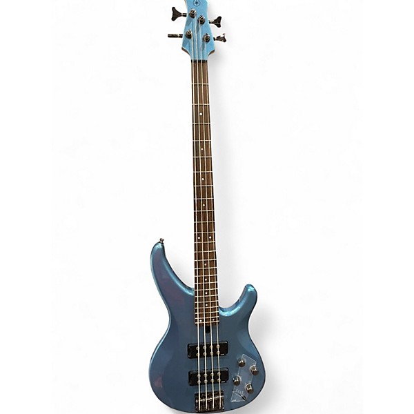 Used Yamaha TRBX304 Blue Sparkle Electric Bass Guitar