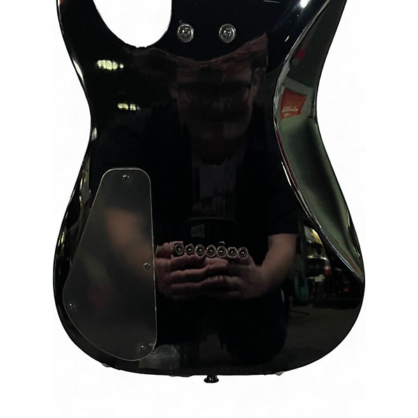 Used Jackson JS22-7 Dinky 7 String Flat Black Solid Body Electric Guitar