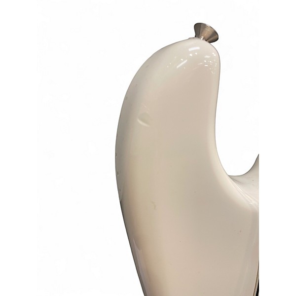 Used 2021 Fender Player Stratocaster Arctic White Solid Body Electric Guitar