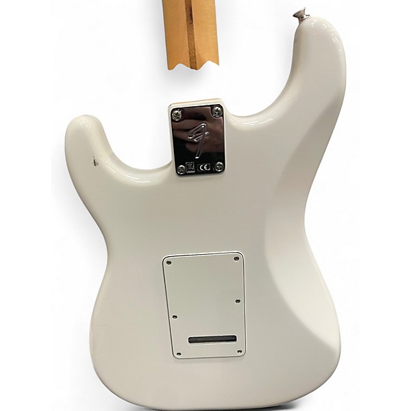 Used 2021 Fender Player Stratocaster Arctic White Solid Body Electric Guitar