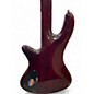 Used Schecter Guitar Research Diamond Series Elite 4 Crimson Red Electric Bass Guitar