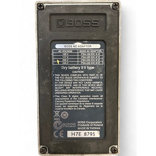 Used BOSS TU-3 Tuner Pedal