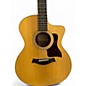 Used Taylor 214CE Natural Acoustic Electric Guitar thumbnail