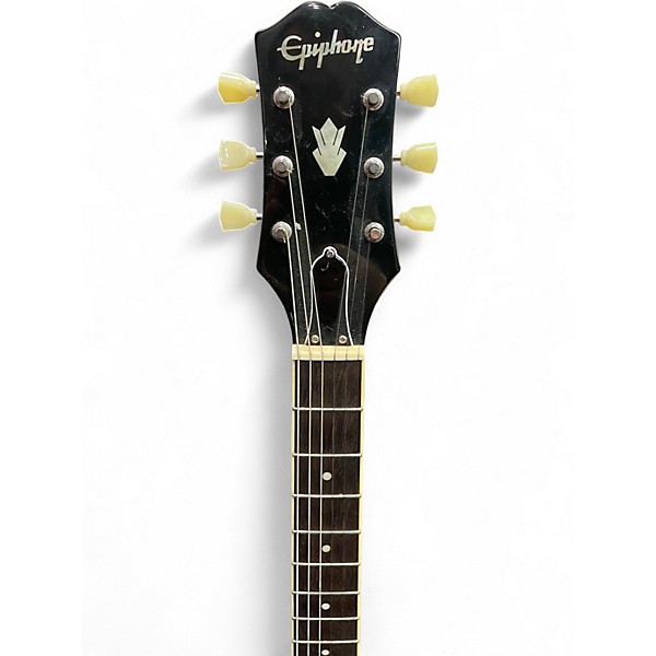 Used Epiphone ES335 Gold Top Hollow Body Electric Guitar