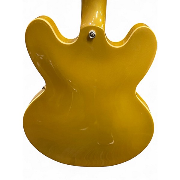 Used Epiphone ES335 Gold Top Hollow Body Electric Guitar