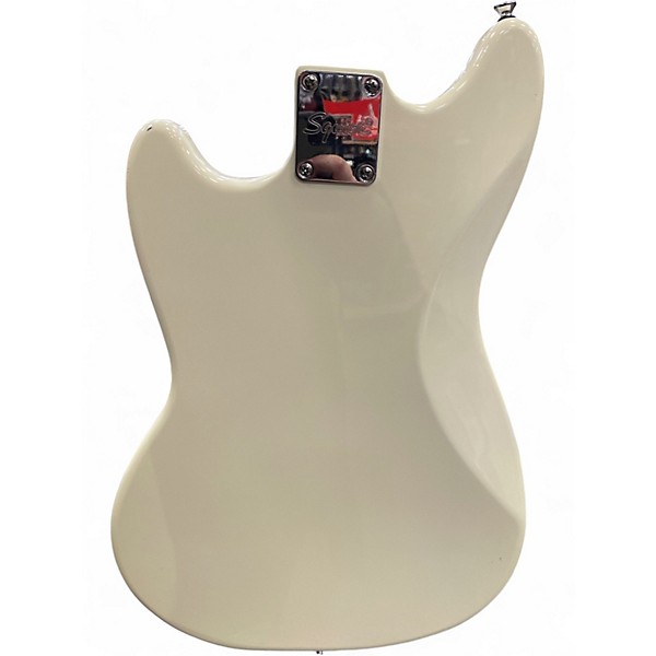 Used Squier Bullet Mustang HH White Solid Body Electric Guitar