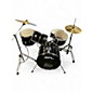Used SPL 5 Piece Kicker Black Drum Kit