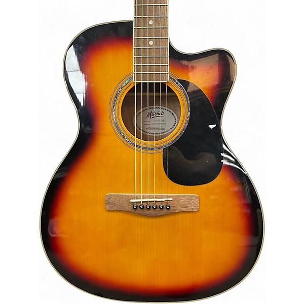 Used Mitchell O120 Sunburst Acoustic Electric Guitar