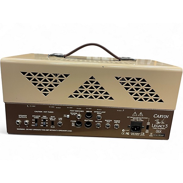 Used Carvin Legacy 3 Head Tube Guitar Amp Head