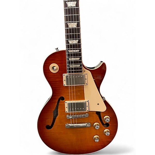 Used Gibson ES Les Paul Historic Burst Hollow Body Electric Guitar