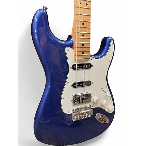 Used Fender 70TH ANNIVERSARY STRATOCASTER HSS Midnight Blue Solid Body Electric Guitar
