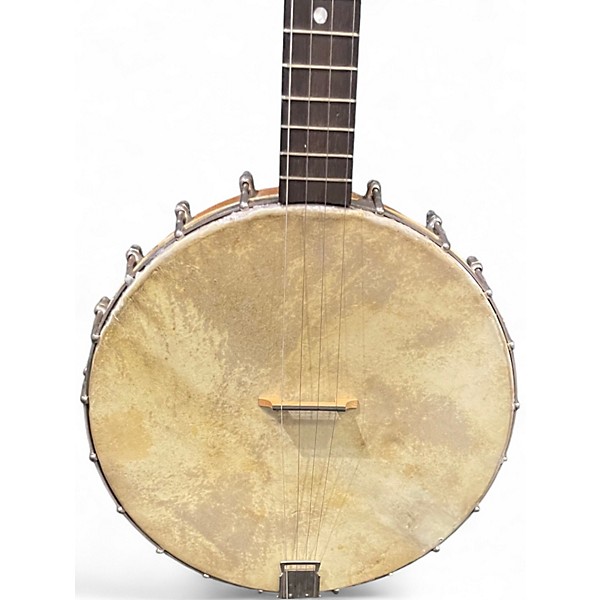 Vintage 1920s Slingerland Concertone Short Scale Tenor natural Banjo