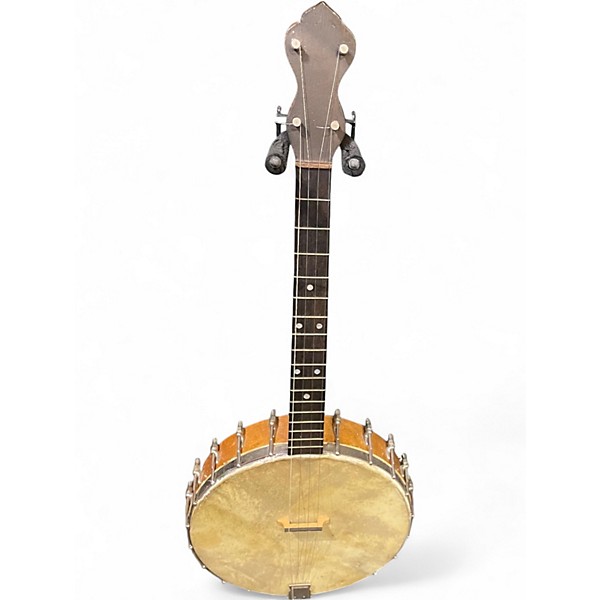 Vintage 1920s Slingerland Concertone Short Scale Tenor natural Banjo