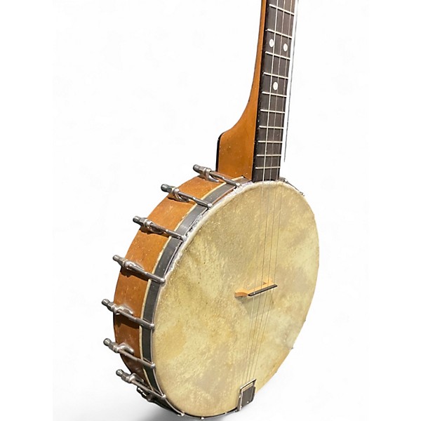 Vintage 1920s Slingerland Concertone Short Scale Tenor natural Banjo